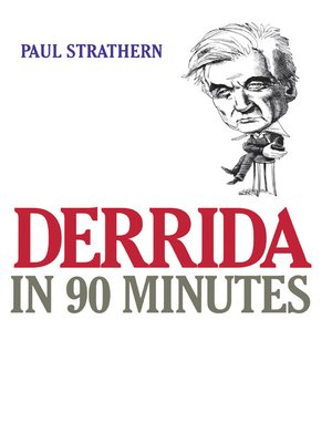 cover image of Derrida in 90 Minutes
